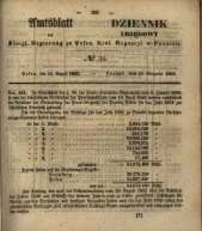 Amtsblatt der Königlichen Regierung zu Posen. 1852.08.24 Nro.34