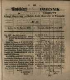Amtsblatt der Königlichen Regierung zu Posen. 1852.09.28 Nro.39