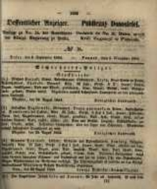Oeffentlicher Anzeiger. 1854.09.05 Nro.36