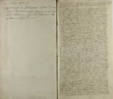 Liber No 62 Confirmacya na biskupstwo łuckie dwuch listów przywileiow xiążąt litewskich to iest Alexandra Witowda y Zygmunta fundowania włości wsi Dobra w rocznych powieciech