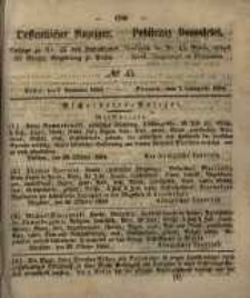 Oeffentlicher Anzeiger. 1854.11.07 Nro.45