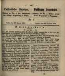 Oeffentlicher Anzeiger. 1855.01.23 Nr.4