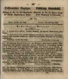 Oeffentlicher Anzeiger. 1855.05.29 Nr.22