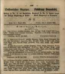Oeffentlicher Anzeiger. 1855.08.07 Nr.32