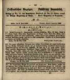 Oeffentlicher Anzeiger. 1856.06.03 Nro. 23