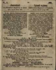 Amtsblatt der Königlichen Regierung zu Posen. 1863.02.10 Nro.6