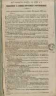 Akt założenia pomnika na cześć s. p. Klaudji z Działyńskich Potockiej