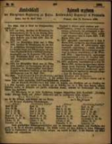 Amtsblatt der Königlichen Regierung zu Posen. 1863.04.21 Nro.16