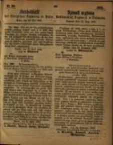Amtsblatt der Königlichen Regierung zu Posen. 1863.05.19 Nro.20