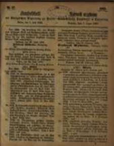 Amtsblatt der Königlichen Regierung zu Posen. 1863.07.07 Nro.27