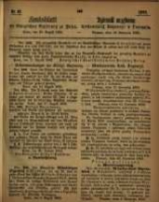 Amtsblatt der Königlichen Regierung zu Posen. 1863.08.18 Nro.33