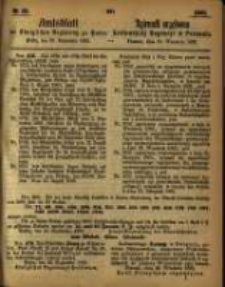 Amtsblatt der Königlichen Regierung zu Posen. 1863.09.29 Nro.39