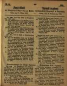 Amtsblatt der Königlichen Regierung zu Posen. 1863.10.13 Nro.41
