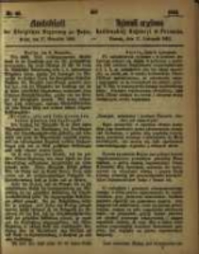 Amtsblatt der Königlichen Regierung zu Posen. 1863.11.17 Nro.46