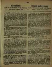 Dodatek nadzwyczajny do Nr. 50 Dziennika urzęd. Król. Regencyi. Poznań, dnia 15. Grudnia 1863.