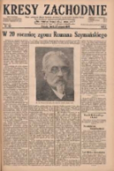 Kresy Zachodnie: pismo poświęcone obronie interes&oacute;w narodowych na zachodnich ziemiach Polski 1928.08.22 R.6 Nr192