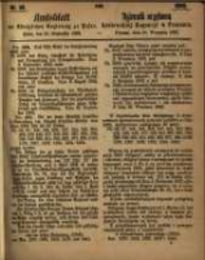 Amtsblatt der Königlichen Regierung zu Posen. 1862.09.30 Nro.39
