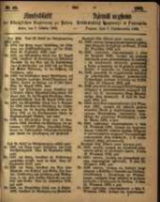 Amtsblatt der Königlichen Regierung zu Posen. 1862.10.07 Nro.40