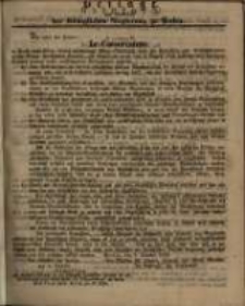 Beilage zum Amtsblatt der Königlichen Regierung zu Posen.