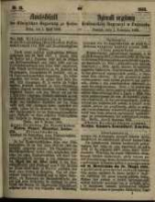 Amtsblatt der Königlichen Regierung zu Posen. 1862.04.01 Nro.13
