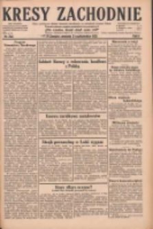Kresy Zachodnie: pismo poświęcone obronie interes&oacute;w narodowych na zachodnich ziemiach Polski 1928.10.21 R.6 Nr244