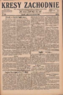 Kresy Zachodnie: pismo poświęcone obronie interes&oacute;w narodowych na zachodnich ziemiach Polski 1928.11.22 R.6 Nr270
