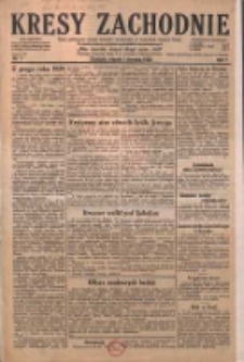 Kresy Zachodnie: pismo poświęcone obronie interesów narodowych na zachodnich ziemiach Polski 1929.01.01 R.7 Nr1
