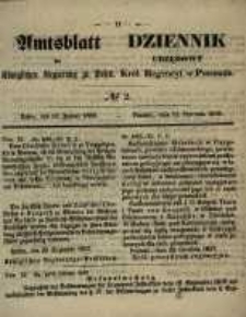 Amtsblatt der Königlichen Regierung zu Posen. 1858.01.12 Nro.2