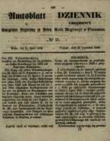 Amtsblatt der Königlichen Regierung zu Posen. 1858.04.13 Nro.15