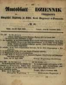 Amtsblatt der Königlichen Regierung zu Posen. 1858.04.20 Nro.16