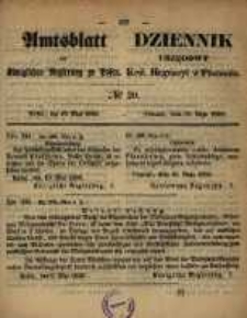 Amtsblatt der Königlichen Regierung zu Posen. 1858.05.18 Nro.20