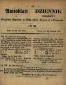 Amtsblatt der Königlichen Regierung zu Posen. 1858.06.29 Nro.26