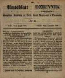 Amtsblatt der Königlichen Regierung zu Posen. 1858.08.03 Nro.31