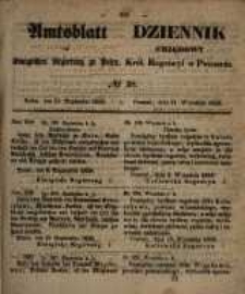 Amtsblatt der Königlichen Regierung zu Posen. 1858.09.21 Nro.38