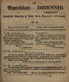 Amtsblatt der Königlichen Regierung zu Posen. 1858.10.12 Nro.41