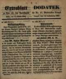 Centralblatt zu Nro. 41. des Amtsblatts. Posen, den 12. Oktober 1858