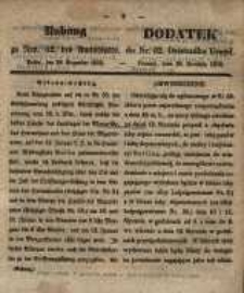 Anhang zu Nro. 52. des Amtsblatts. Posen, den 28. Dezember 1858