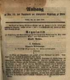 Anhang zu Nro. 24 des Amstbaltts ... Posen, 14. Juni 1859