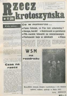 Rzecz Krotoszyńska 1991.12.31 Nr11(20)