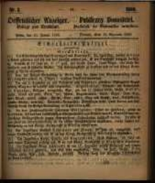 Oeffentlicher Anzeiger. 1860.01.10 Nro.2