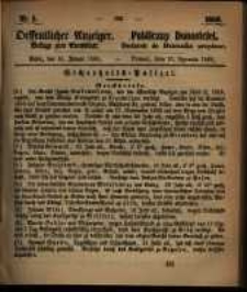 Oeffentlicher Anzeiger. 1860.01.31 Nro.5