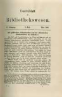 Centralblatt für Bibliothekswesen. 1888.03 Jg.5 heft 3