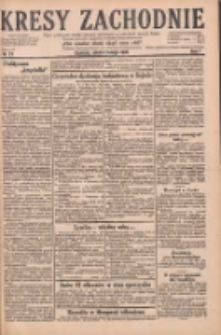 Kresy Zachodnie: pismo poświęcone obronie interes&oacute;w narodowych na zachodnich ziemiach Polski 1929.02.02 R.7 Nr27