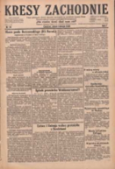 Kresy Zachodnie: pismo poświęcone obronie interesów narodowych na zachodnich ziemiach Polski 1929.02.08 R.7 Nr31