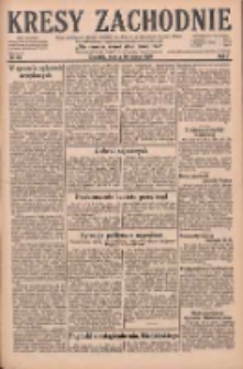 Kresy Zachodnie: pismo poświęcone obronie interesów narodowych na zachodnich ziemiach Polski 1929.03.16 R.7 Nr62