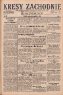 Kresy Zachodnie: pismo poświęcone obronie interesów narodowych na zachodnich ziemiach Polski 1929.04.16 R.7 Nr87