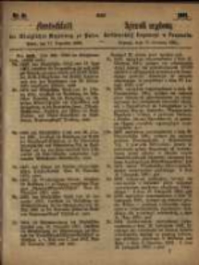 Amtsblatt der Königlichen Regierung zu Posen. 1861.12.17 Nro.51