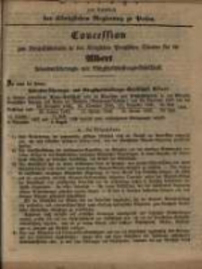 Beilage zum Amtsblatt der Königlichen Regierung zu Posen.