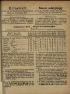Dodatek nadzwyczajny do Nr. 46. Dziennika urzęd. Król. Regencyi, Poznań, 12. Listopada 1861.