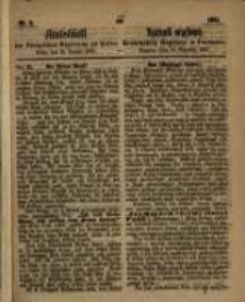 Amtsblatt der Königlichen Regierung zu Posen. 1861.01.15 Nro.3